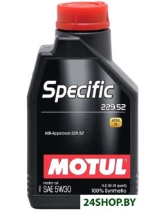 Моторное масло Specific 229 52 5W 30 1л Motul