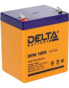 Аккумулятор для ИБП Delta DTM 1205 Delta (аккумуляторы)