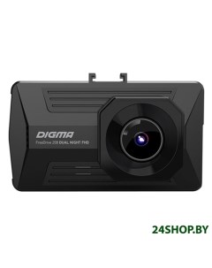 Автомобильный видеорегистратор FreeDrive 208 Dual Night FHD Digma