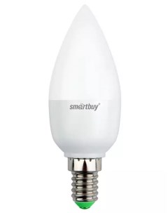 Светодиодная лампа C37 05W 3000 E14 10 Smartbuy