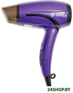 Фен DL 0906 фиолетовый Delta