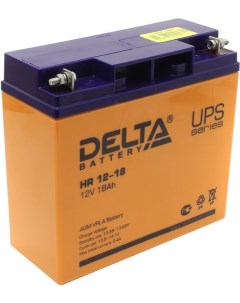 Аккумулятор для ИБП Delta HR 12 18 Delta (аккумуляторы)