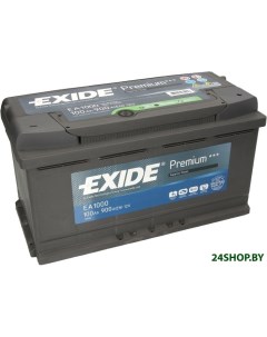 Автомобильный аккумулятор Premium EA1000 100 А ч Exide