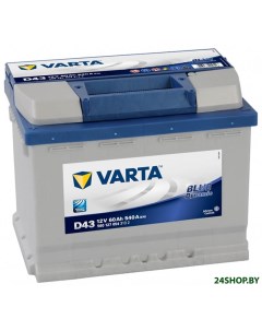 Автомобильный аккумулятор Blue Dynamic D43 560127054 60 А ч Varta