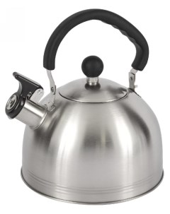Чайник со свистком LU 268 серый жемчуг Lumme