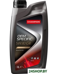 Моторное масло OEM Specific C4 5W 30 1л Champion
