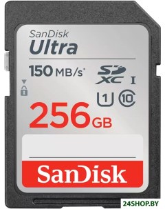 Карта памяти Ultra SDXC SDSDUNC 256G GN6IN 256GB Sandisk