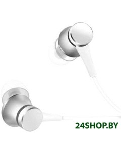 Наушники с микрофоном Mi In Ear Headphones Basic серебристый ZBW4355TY Xiaomi