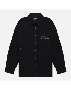 Женская джинсовая куртка kuro 2 Way Embroidered Shirt Evisu