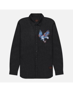 Мужская рубашка Eagle Seagull Embroidered Denim Evisu
