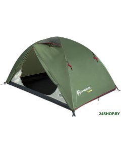 Треккинговая палатка Teslin 2 зеленый Outventure