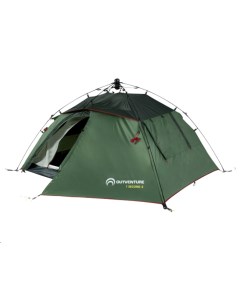 Треккинговая палатка 1 Second Tent 2 зеленый Outventure