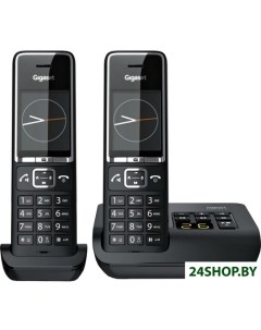 Радиотелефон Comfort 550A Duo RUS черный Gigaset