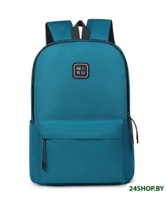 Рюкзак для ноутбука City Backpack изумрудно синий 1037 Miru