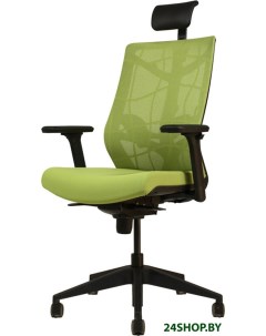 Кресло Nature II Slider черная крестовина зеленый Chair meister