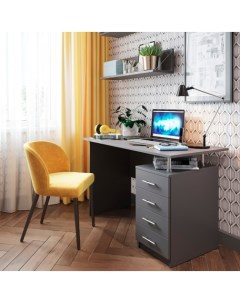 Письменный стол СП005 серый dms sp005 162PE Domus