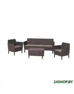 Комплект садовой мебели Salemo 3 Sofa Set 253240 коричневый Keter