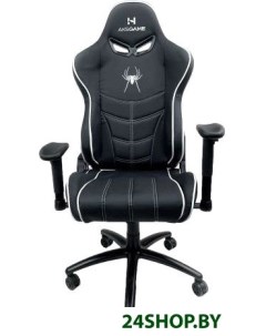Кресло Spiderman Eco 80352 черный белый Akshome