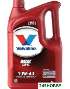 Моторное масло MaxLife 10W 40 5л Valvoline