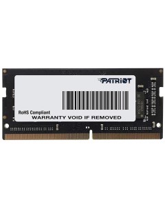 Оперативная память Patriot Signature Line 16GB DDR4 SODIMM PC4 25600 PSD416G32002S Patriot (компьютерная техника)