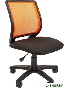 Офисный стул 699 Б Л черный оранжевый Chairman