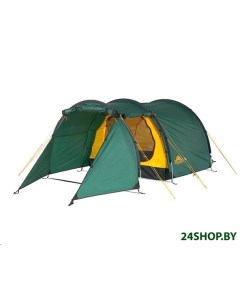 Палатка TUNNEL 3 зеленый Alexika
