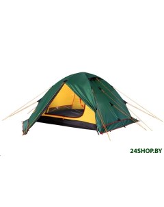 Треккинговая палатка Rondo 3 Plus Fib зеленый Alexika
