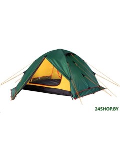 Треккинговая палатка Rondo 2 Plus Fib зеленый Alexika