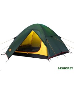 Треккинговая палатка Scout 2 Fib зеленый Alexika