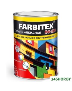 Эмаль ПФ 115 1 8 кг зеленый Farbitex
