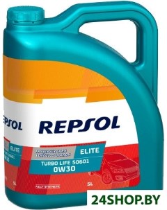 Моторное масло Elite Turbo Life 50601 0W 30 5л Repsol