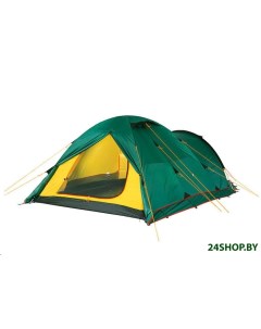 Кемпинговая палатка Tower 4 Plus Fib зеленый Alexika