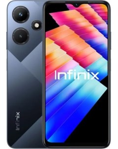 Смартфон Hot 30i X669D 8GB 128GB зеркально черный Infinix
