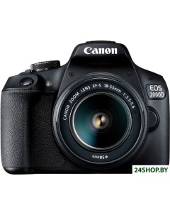 Зеркальный фотоаппарат EOS 2000D Kit 18 55mm III 2728C002 Canon