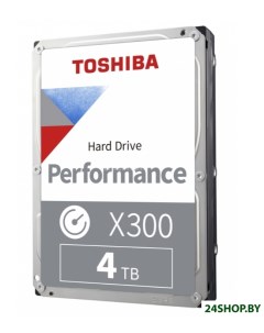 Жесткий диск X300 4TB HDWR440UZSVA Toshiba
