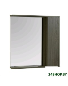 Шкаф с зеркалом для ванной Стоун 80 1A228302SXC80 Акватон