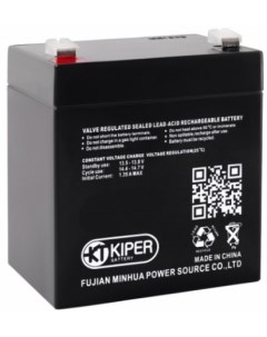 Аккумулятор для ИБП HR 1221W F2 12В 5 5 А ч Kiper