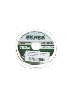 Леска Action Mossgreen диаметр 0 22 мм тест 4 7 кг 100 м серо зеленая Akara