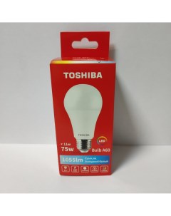 Лампа светодиодная А60 11Вт Е27 6500К LED Bulb Toshiba