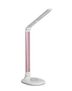 Светильник настольный уч LED UL613 9Вт белый розовый Ultra light