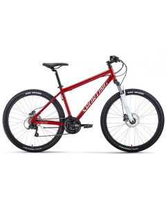 Велосипед Sporting 27 5 3 2 HD 2022 RBK22FW27877 17 темно красный серебристый Forward