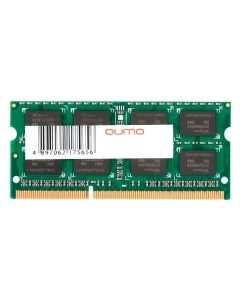 Оперативная память 8GB DDR3 SODIMM PC3 12800 QUM3S 8G1600C11L Qumo