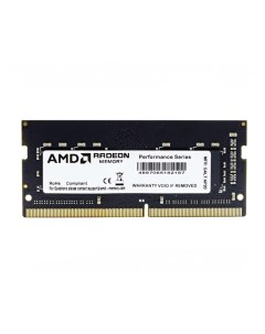Оперативная память Radeon 16GB DDR4 SODIMM PC4 25600 R9416G3206S2S U Amd