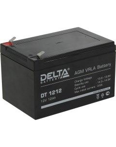 Аккумулятор для ИБП Delta DT 1212 Delta (аккумуляторы)