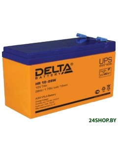 Аккумулятор для ИБП Delta HR 12 28W Delta (аккумуляторы)