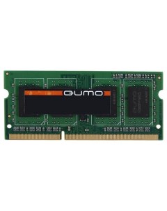 Оперативная память 4GB DDR3 SO DIMM PC3 12800 QUM3S 4G1600C11 Qumo