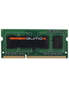 Оперативная память 4GB DDR3 SO DIMM PC3 12800 QUM3S 4G1600K11 Qumo