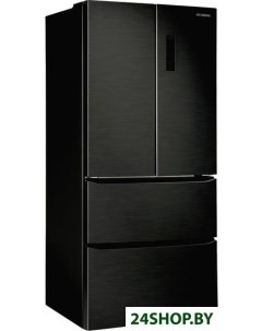 Холодильник CM5045FDX черная сталь Hyundai