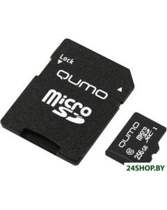 Карта памяти MicroSDXC 256GB QM256GMICSDXC10U3 Qumo