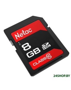 Карта памяти SDHC 8GB C10 P600 Netac